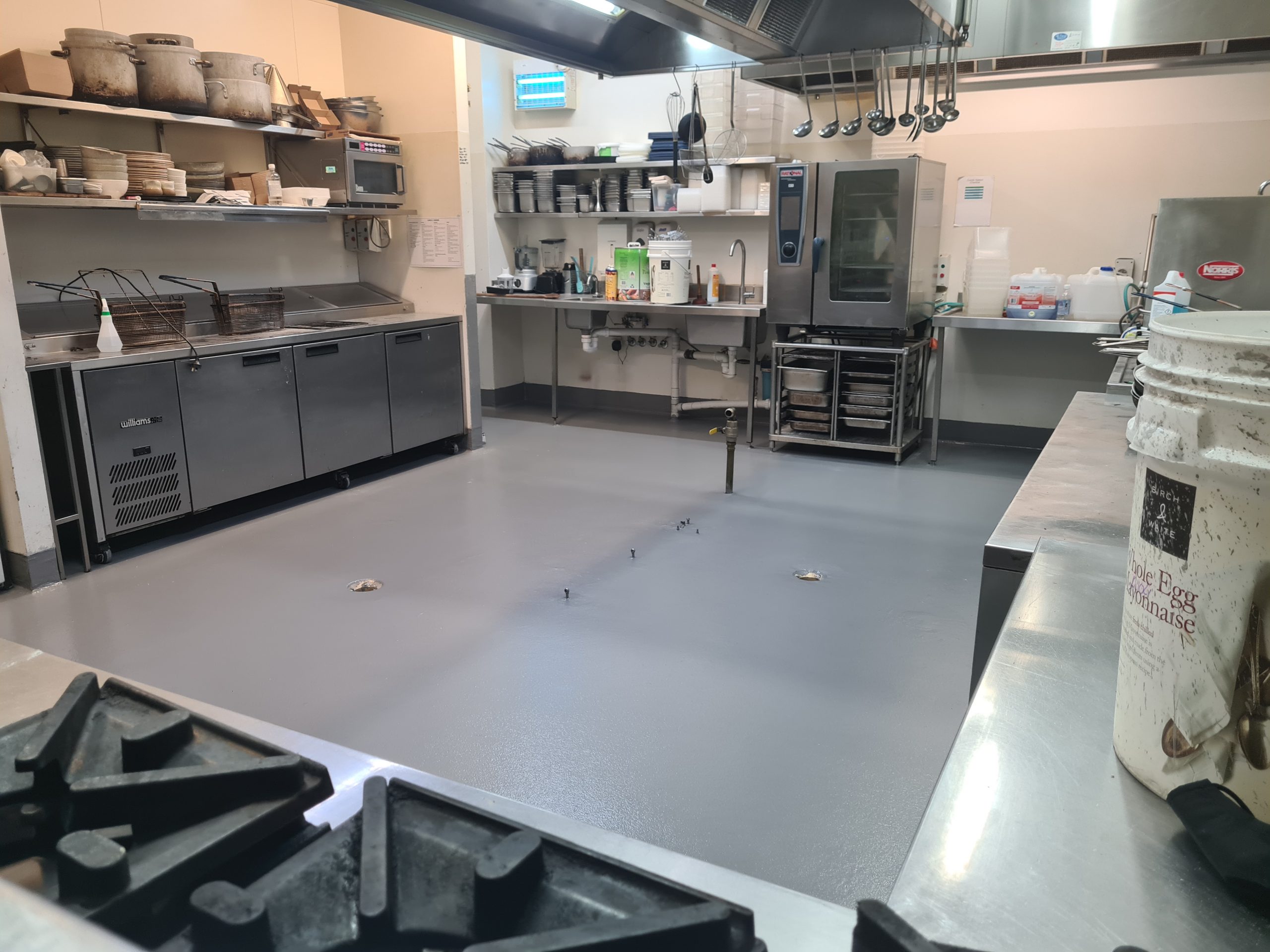 Restaurant / Kitchen flooring JML Flooring & Home Solutions JML